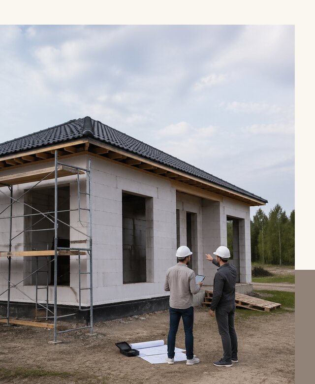 Проектирование одноэтажных домов из газобетона в Александрове